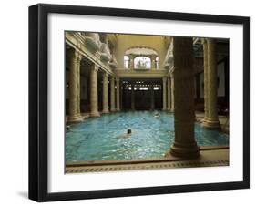 The Famous Gellert Spa in Buda, Budapest, Hungary-R H Productions-Framed Photographic Print