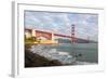 The Famous Golden Gate Bridge in San Francisco California from the East-flippo-Framed Photographic Print