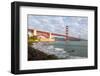 The Famous Golden Gate Bridge in San Francisco California from the East-flippo-Framed Photographic Print