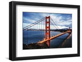 The Famous Golden Gate Bridge-prochasson-Framed Photographic Print