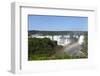 The Famous Iguazu Falls on the Border of Brazil and Argentina-luiz rocha-Framed Photographic Print