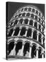 The Famous Leaning Tower, Spared by Shelling in Wwii, Still Standing, Pisa, Italy 1945-Margaret Bourke-White-Stretched Canvas