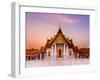 The Famous Marble Temple Benchamabophit from Bangkok, Thailand-Pumidol-Framed Photographic Print