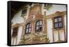 The Famous Painted Houses of Oberammergau, Bavaria, Germany, Europe-Robert Harding-Framed Stretched Canvas