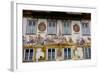 The Famous Painted Houses of Oberammergau, Bavaria, Germany, Europe-Robert Harding-Framed Photographic Print