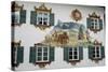 The Famous Painted Houses of Oberammergau, Bavaria, Germany, Europe-Robert Harding-Stretched Canvas