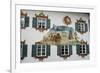 The Famous Painted Houses of Oberammergau, Bavaria, Germany, Europe-Robert Harding-Framed Photographic Print