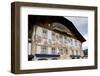 The Famous Painted Houses of Oberammergau, Bavaria, Germany, Europe-Robert Harding-Framed Photographic Print