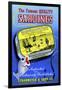 The Famous Quality Sardines-Curt Teich & Company-Framed Art Print