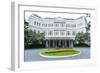 The Famous Raffles Hotel, a Singapore Landmark, Singapore, Southeast Asia, Asia-Fraser Hall-Framed Photographic Print