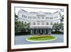 The Famous Raffles Hotel, a Singapore Landmark, Singapore, Southeast Asia, Asia-Fraser Hall-Framed Photographic Print