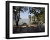 The Famous Rock from the Bond Movie, View from Ko Tapu, James Bond Island, Phang Nga, Thailand-Joern Simensen-Framed Photographic Print