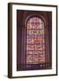 The Famous Stained Glass Window of the Crucifixion of Christ in Poitiers Cathedral-Julian Elliott-Framed Photographic Print