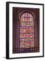 The Famous Stained Glass Window of the Crucifixion of Christ in Poitiers Cathedral-Julian Elliott-Framed Photographic Print