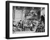 The Famous Trial of Charles I in Westminster Hall in January, 1649-null-Framed Giclee Print