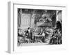The Famous Trial of Charles I in Westminster Hall in January, 1649-null-Framed Giclee Print