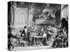The Famous Trial of Charles I in Westminster Hall in January, 1649-null-Stretched Canvas