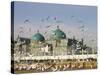 The Famous White Pigeons, Shrine of Hazrat Ali, Mazar-I-Sharif, Balkh Province, Afghanistan-Jane Sweeney-Stretched Canvas