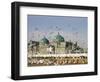 The Famous White Pigeons, Shrine of Hazrat Ali, Mazar-I-Sharif, Balkh Province, Afghanistan-Jane Sweeney-Framed Photographic Print