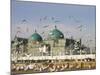 The Famous White Pigeons, Shrine of Hazrat Ali, Mazar-I-Sharif, Balkh Province, Afghanistan-Jane Sweeney-Mounted Photographic Print