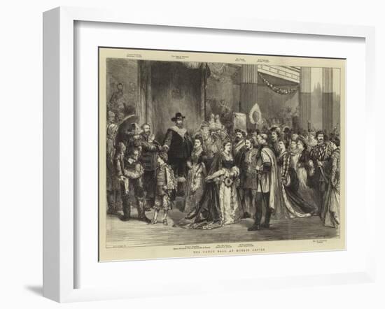 The Fancy Ball at Dublin Castle-Godefroy Durand-Framed Giclee Print