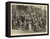 The Fancy Ball at Dublin Castle-Godefroy Durand-Framed Stretched Canvas