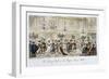 The Fancy Ball at the Upper Rooms, Bath, from The English Spy, by Charles Molloy Westmacott-Isaac Robert Cruikshank-Framed Giclee Print