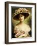 The Fancy Bonnet-Emile Vernon-Framed Giclee Print