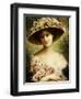 The Fancy Bonnet-Emile Vernon-Framed Giclee Print