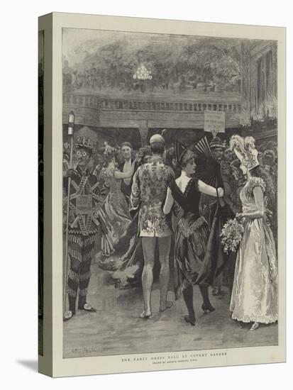 The Fancy Dress Ball at Covent Garden-Arthur Hopkins-Stretched Canvas