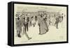 The Fancy-Dress Ball at Covent Garden-Phil May-Framed Stretched Canvas