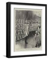 The Fancy Dress Ball Given by the Hereditary Prince of Saxe-Meiningen-null-Framed Giclee Print