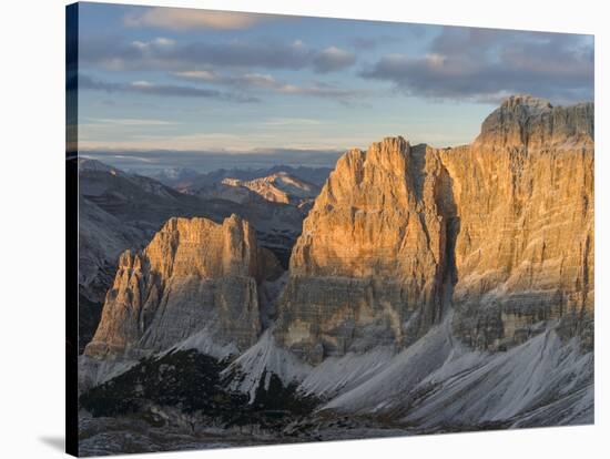The Fanes Mountains in the Dolomites. Italy-Martin Zwick-Stretched Canvas