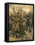 The Fanfare, 1927 (Oil on Canvas)-Jules Adler-Framed Stretched Canvas