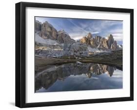 The Fanis Mountains Seen from Val Travenanzes , the Dolomites Near Cortina D'Ampezzo-Martin Zwick-Framed Photographic Print