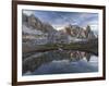 The Fanis Mountains Seen from Val Travenanzes , the Dolomites Near Cortina D'Ampezzo-Martin Zwick-Framed Photographic Print