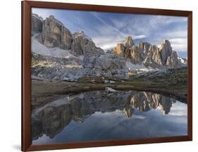 The Fanis Mountains Seen from Val Travenanzes , the Dolomites Near Cortina D'Ampezzo-Martin Zwick-Framed Photographic Print