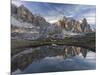 The Fanis Mountains Seen from Val Travenanzes , the Dolomites Near Cortina D'Ampezzo-Martin Zwick-Mounted Photographic Print