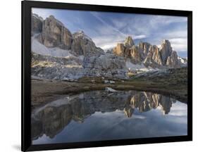 The Fanis Mountains Seen from Val Travenanzes , the Dolomites Near Cortina D'Ampezzo-Martin Zwick-Framed Photographic Print