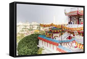 The Fantastic Lighting of Kek Lok Si Temple in Penang, Malaysia-Micah Wright-Framed Stretched Canvas