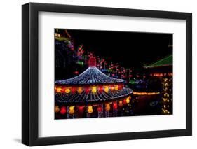 The Fantastic Lighting of Kek Lok Si Temple in Penang, Malaysia-Micah Wright-Framed Photographic Print