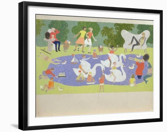 The Fantastic Park, 1961-John Armstrong-Framed Giclee Print