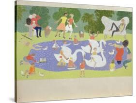 The Fantastic Park, 1961-John Armstrong-Stretched Canvas