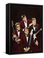 The Fantomes, Group of Music, 60'S-null-Framed Stretched Canvas