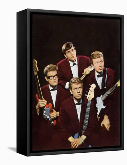 The Fantomes, Group of Music, 60'S-null-Framed Stretched Canvas