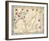 The Far East (from a portolan atlas, 1571)-Fernao Vaz Douado-Framed Premium Giclee Print