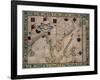 The Far East, from a Portolan Atlas, by Fernao Vaz Dourado, 1570-null-Framed Giclee Print