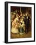 The Farandole Dance-Eduardo-leon Garrido-Framed Giclee Print