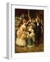 The Farandole Dance-Eduardo-leon Garrido-Framed Giclee Print