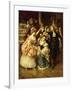 The Farandole Dance-Eduardo-leon Garrido-Framed Giclee Print